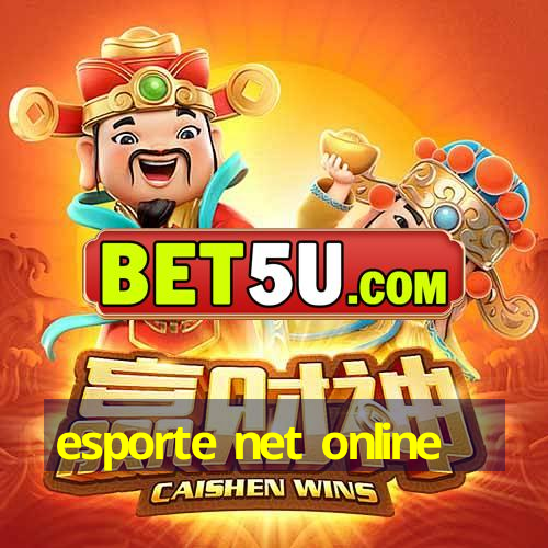 esporte net online